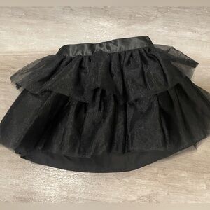 NWT Janie and Jack - Black Tulle Skirt Baby Girl 18-24 Months